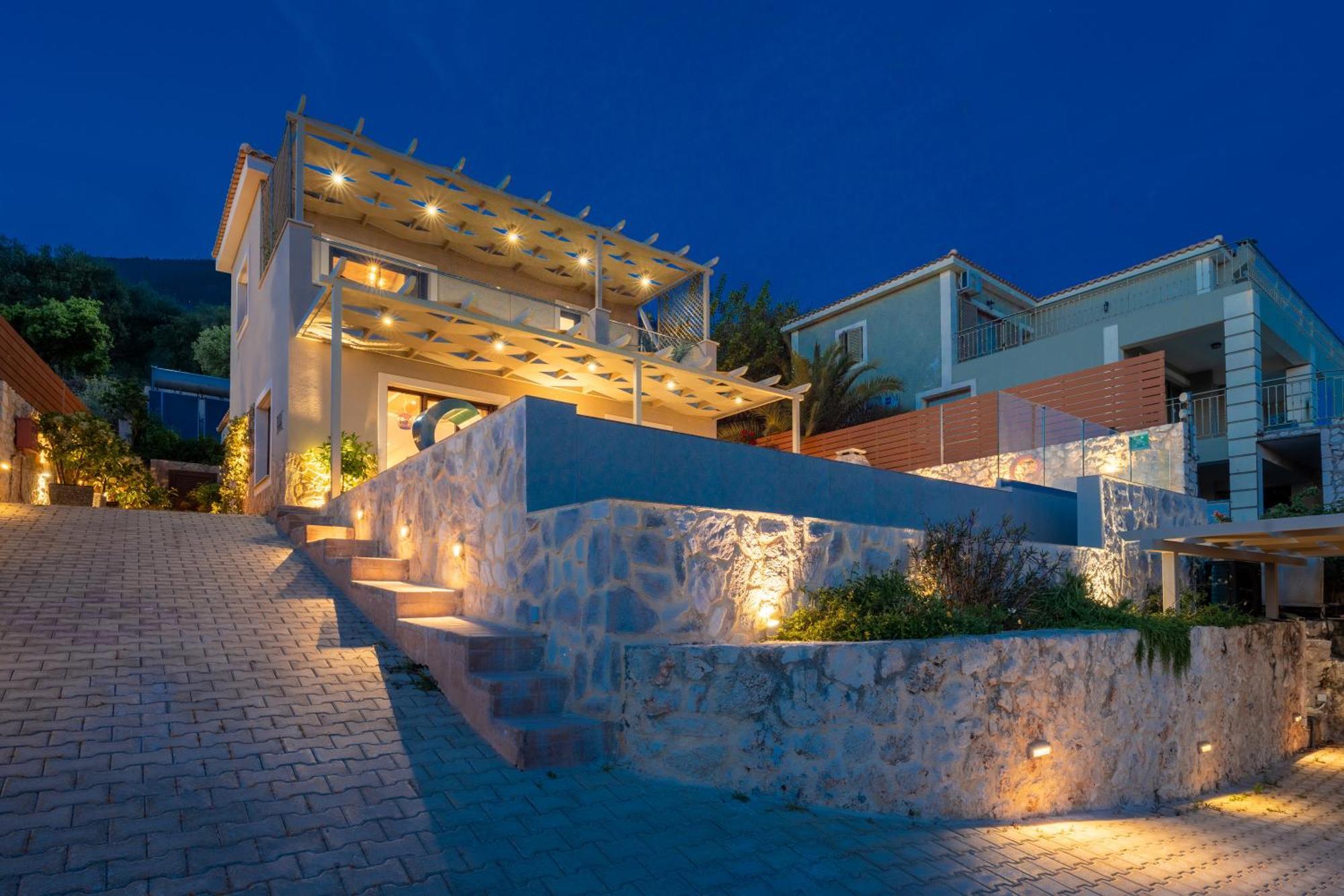 Kefalonia Heaven Villa Vlachata Exteriör bild